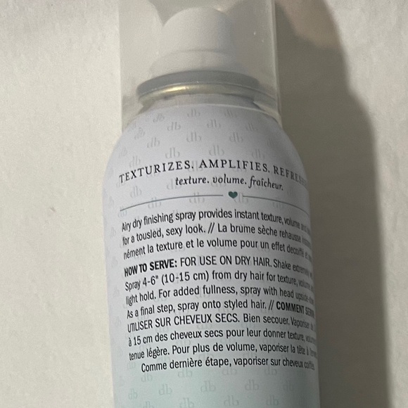 ✨NWT✨ DRYBAR Triple Sec 3-in-1 Texturizing Finishing Spray 4.2oz Blanc Scent - Picture 4 of 10